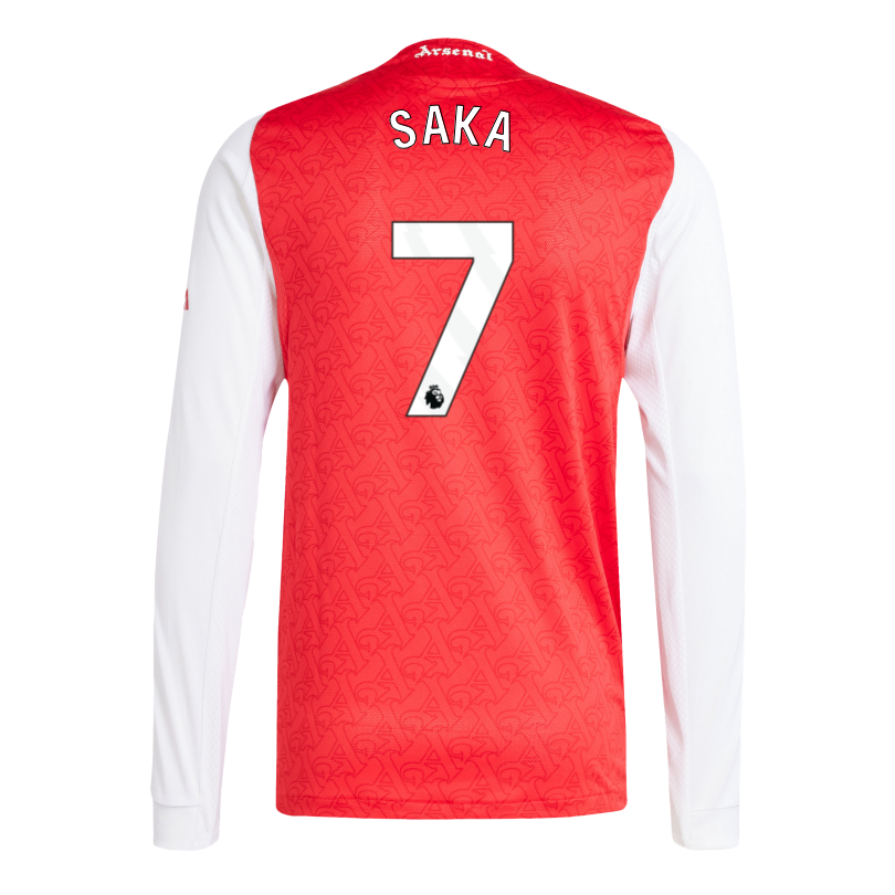Arsenal adidas 25/26 Authentic Long Sleeved Home Shirt