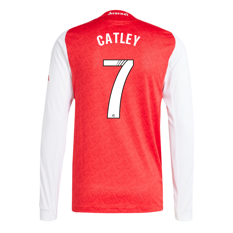 Arsenal adidas 25/26 Authentic Long Sleeved Home Shirt