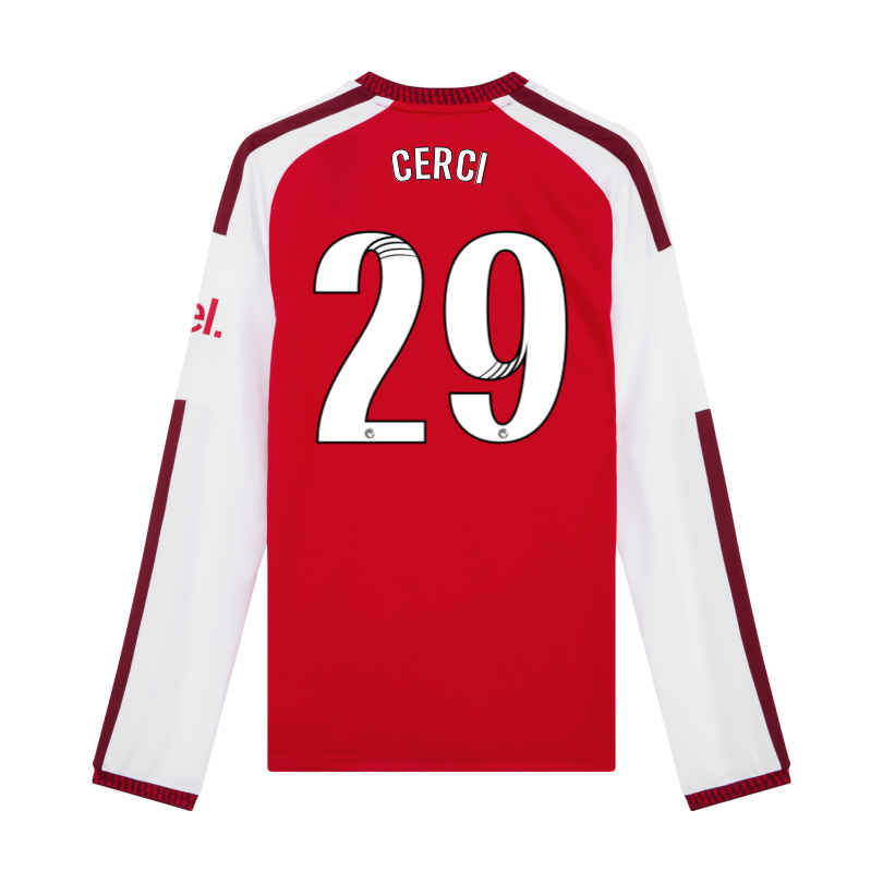 Arsenal adidas 26/27 Home Long Sleeved Shirt