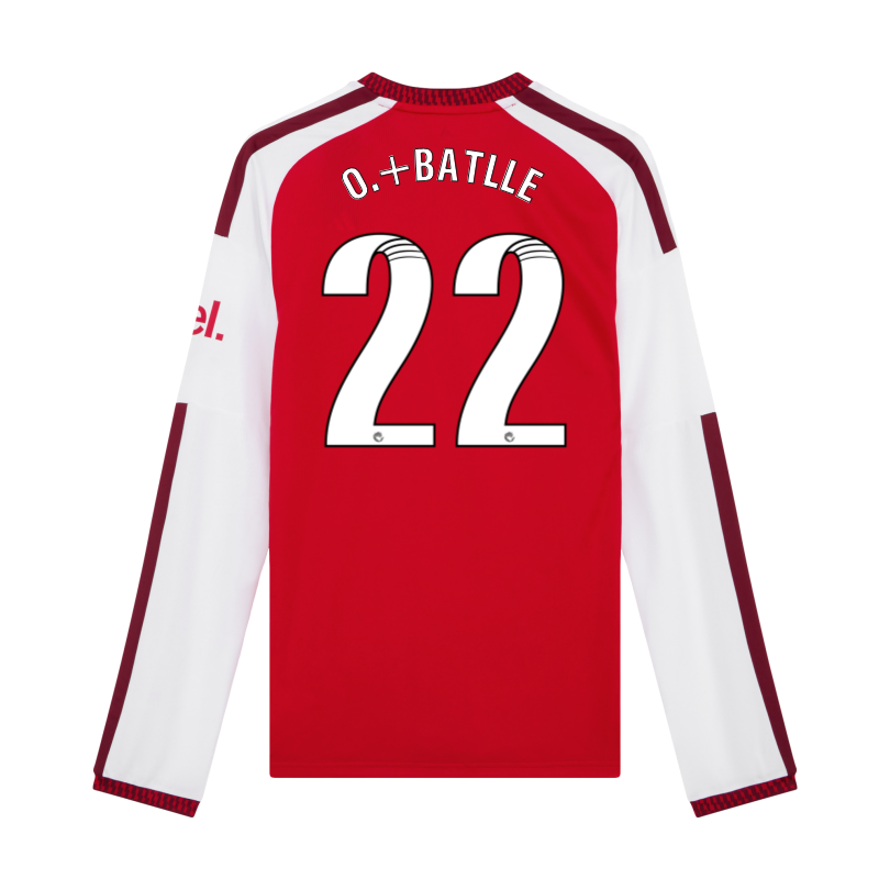 Arsenal adidas 26/27 Home Long Sleeved Shirt