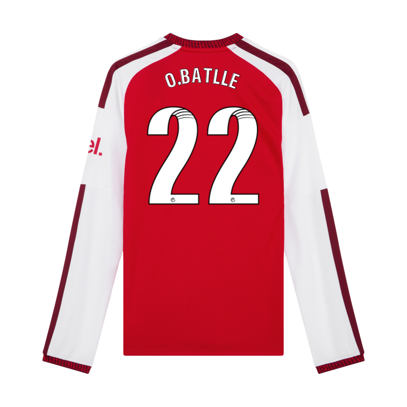 Arsenal adidas 26/27 Home Long Sleeved Shirt