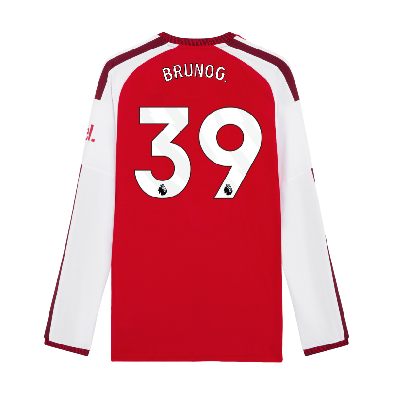 Arsenal adidas 26/27 Authentic Home Long Sleeved Shirt