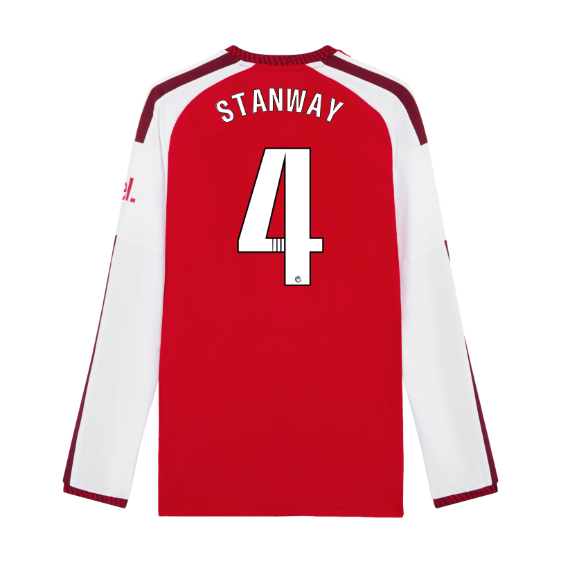 Arsenal adidas 26/27 Authentic Home Long Sleeved Shirt