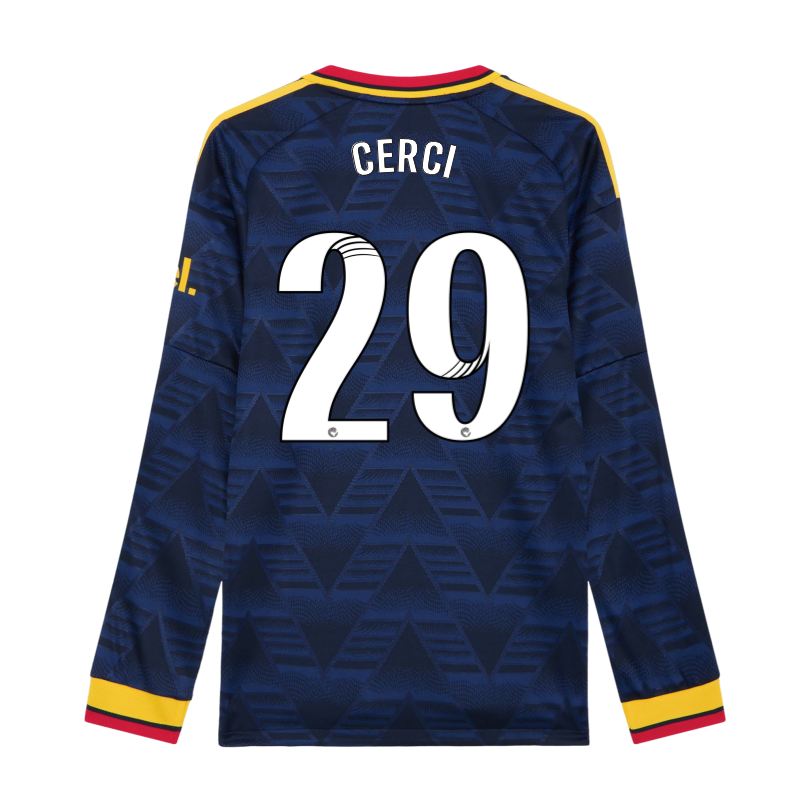 Arsenal adidas 26/27 Authentic Away Long Sleeved Shirt