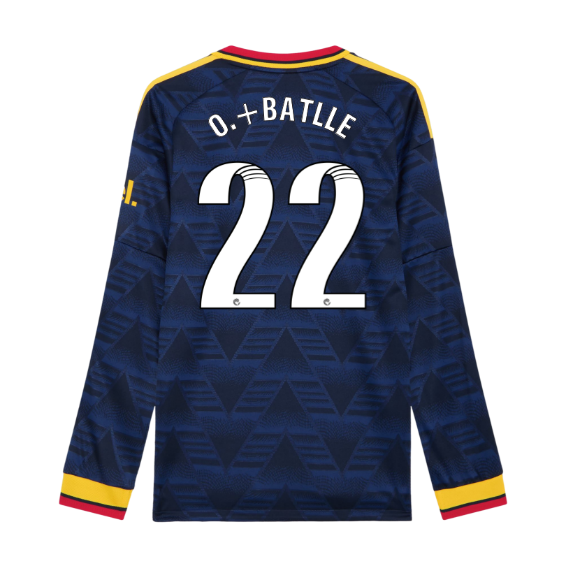 Arsenal adidas 26/27 Authentic Away Long Sleeved Shirt