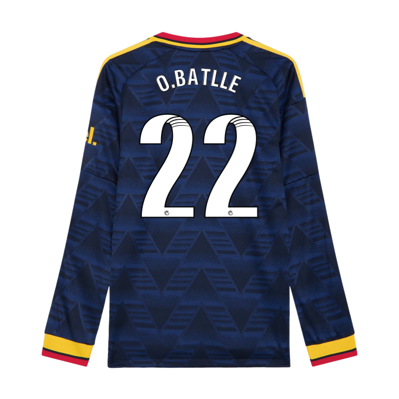 Arsenal adidas 26/27 Authentic Away Long Sleeved Shirt