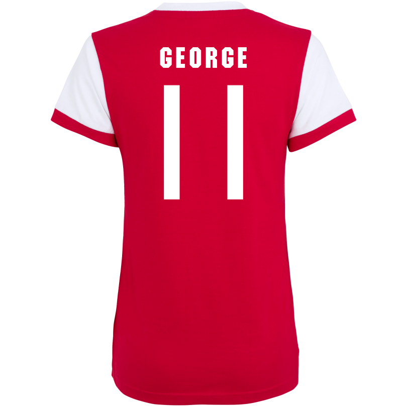 Arsenal Womens Retro 1971 Home Shirt
