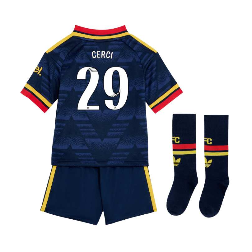 Arsenal adidas 26/27 Away Mini Kit