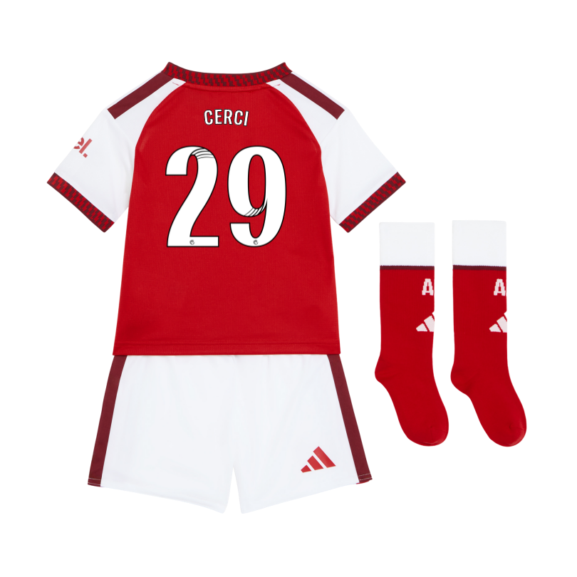 Arsenal adidas 26/27 Home Mini Kit