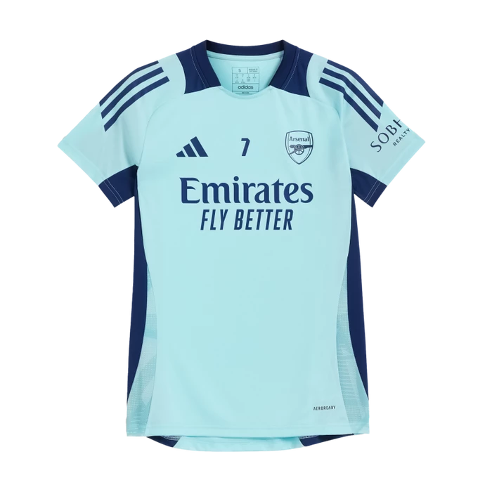 Arsenal adidas Womens 24/25  Light Blue Training Shirt