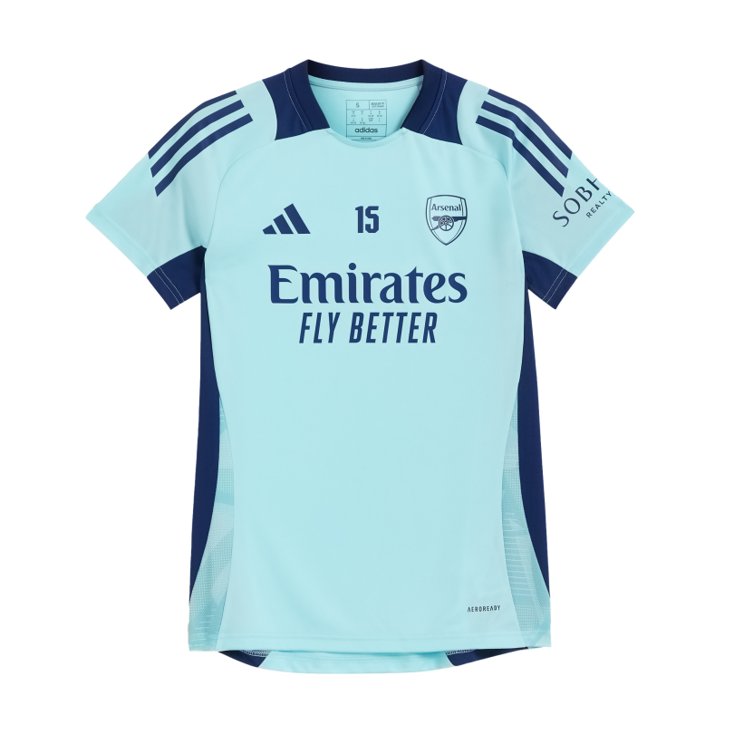 Arsenal adidas Womens 24/25 Light Blue Training Shirt