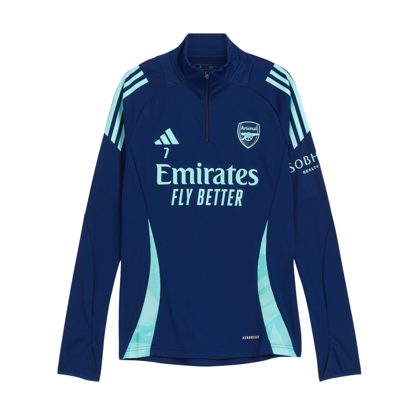 Arsenal adidas Womens 24/25 1/4 Zip Navy Training Top