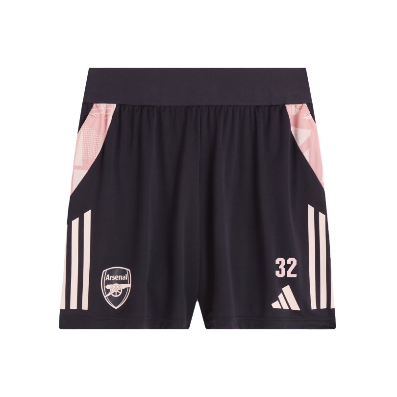 Arsenal adidas Womens 24/25 Aurora Black Training Shorts