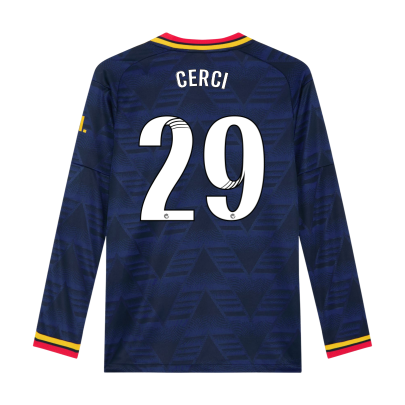 Arsenal adidas Womens 26/27 Authentic Away Long Sleeved Shirt