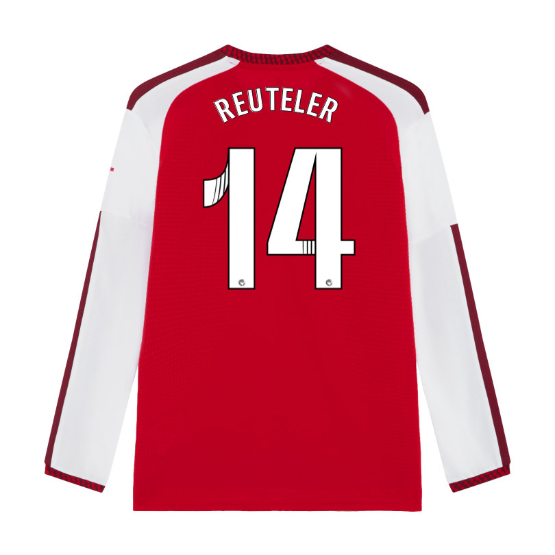 Arsenal adidas Womens 26/27 Authentic Home Long Sleeved Shirt