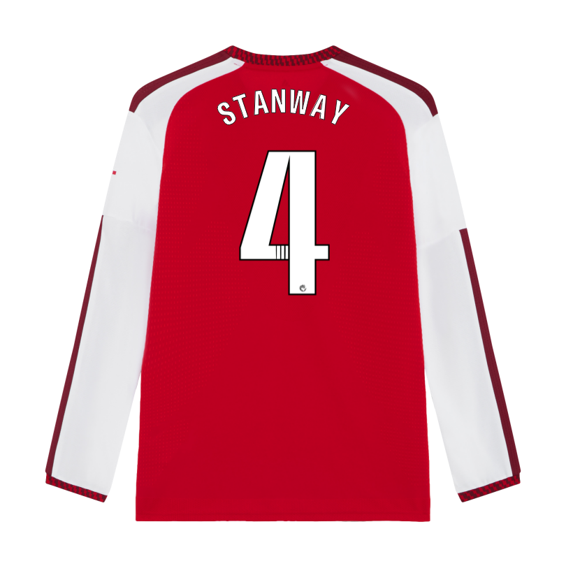 Arsenal adidas Womens 26/27 Authentic Home Long Sleeved Shirt