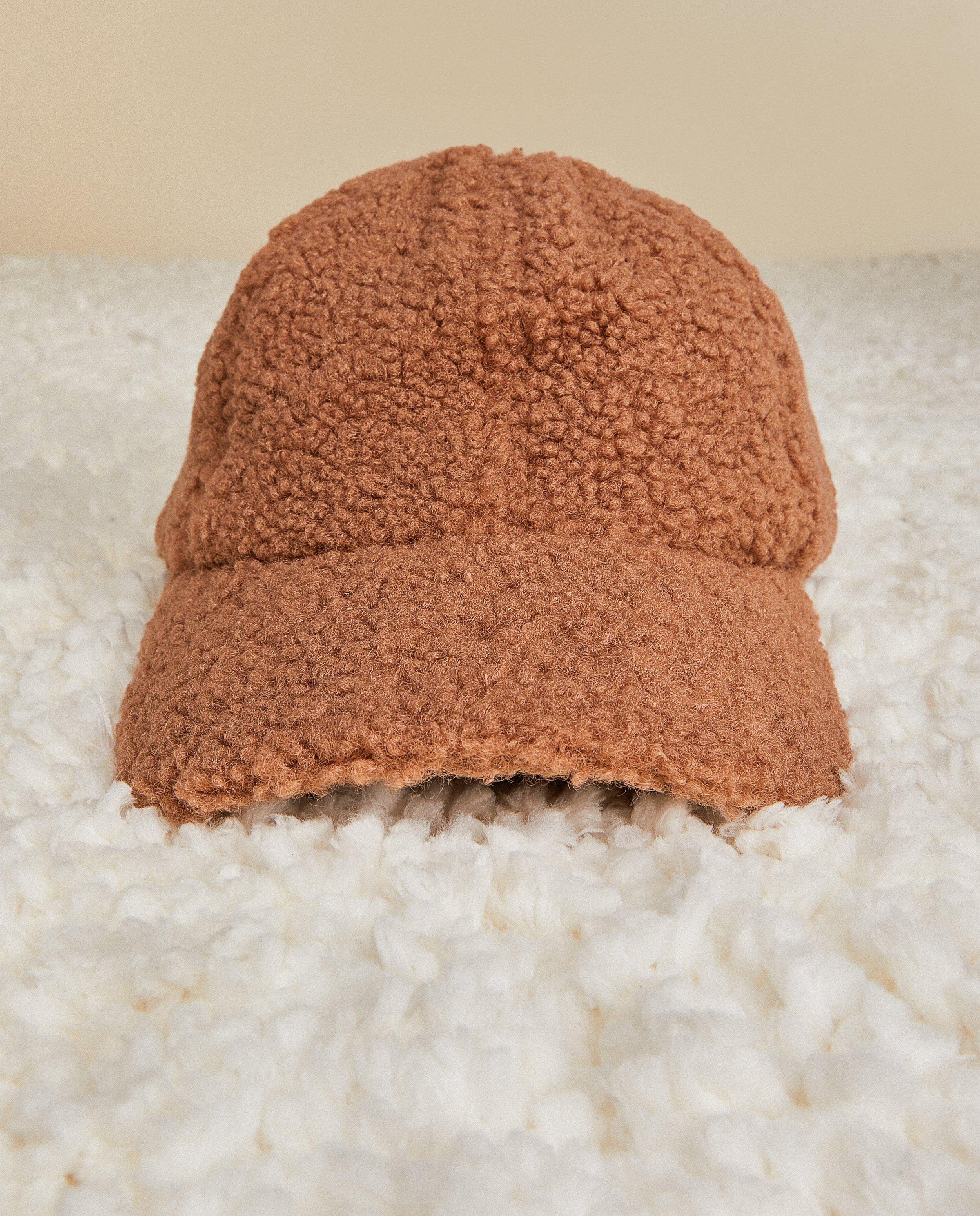 Casquette en peluche personnalisable, adultes