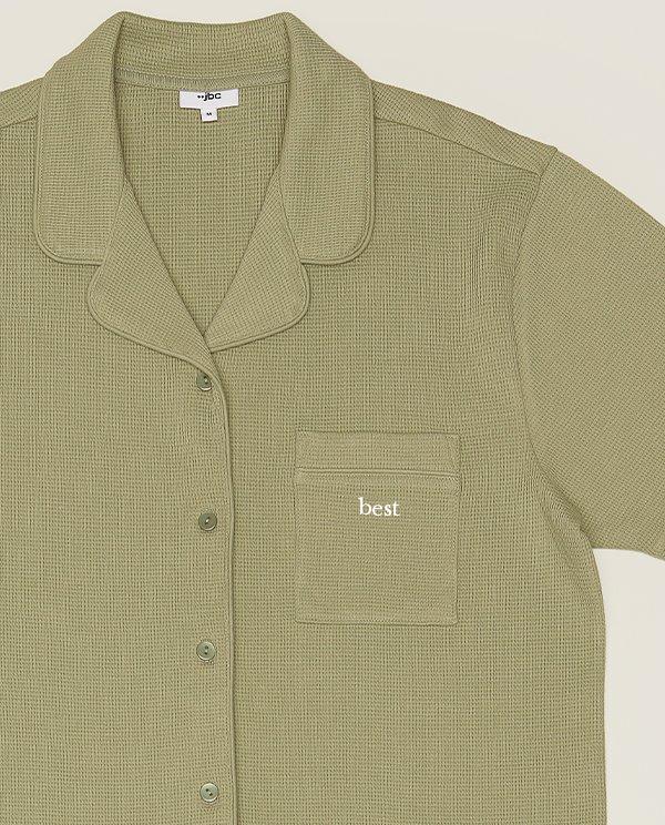 Pyjama vert pour hommes, Studio Unique