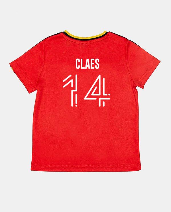 Personaliseerbaar voetbalshirt, kinderen