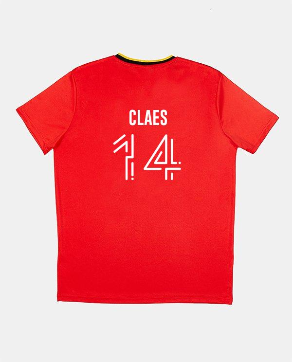 Personaliseerbaar voetbalshirt, volwassenen