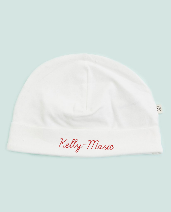 Bonnet blanc pour bébés, Studio Unique