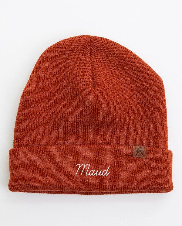 Bonnet orange pour dames, Studio Unique