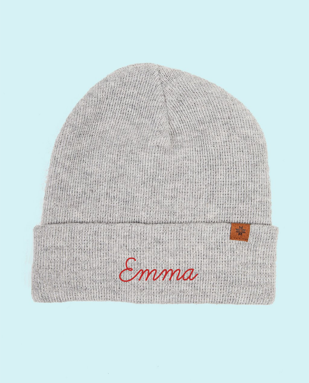 Bonnet gris unisexe, Studio Unique