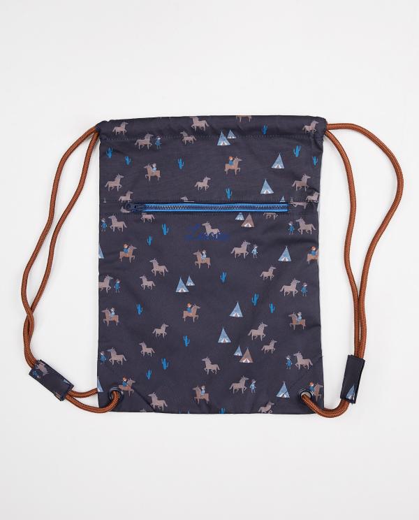 Sac de gymnastique bleu, Studio Unique