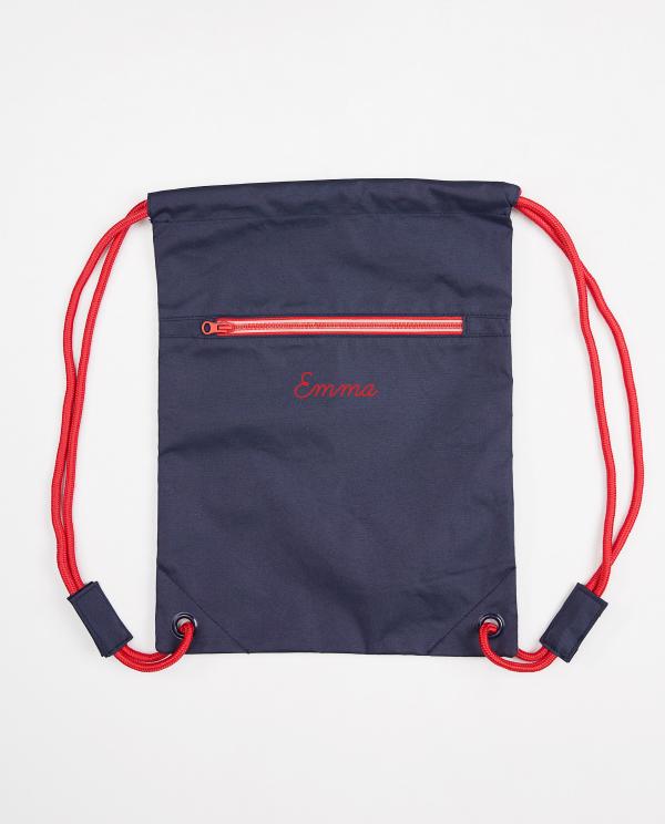 Sac de gymnastique bleu, Studio Unique