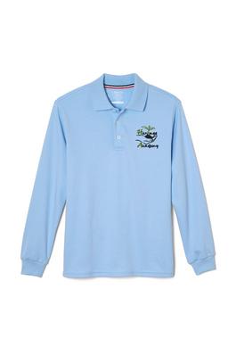 Amplience Product Image with Product code 1007,name  Long Sleeve Interlock Polo  