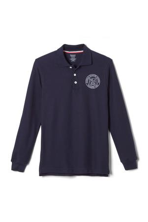 Amplience Product Image with Product code 1009,name  Long Sleeve Piqué Polo  