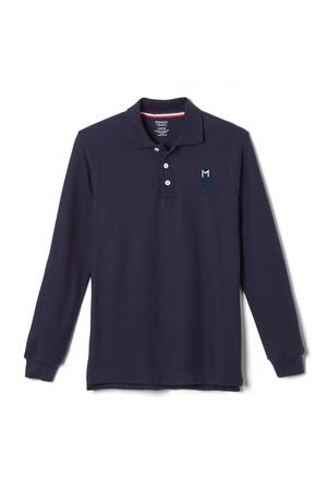 Amplience Product Image with Product code 1009,name  Long Sleeve Piqué Polo  