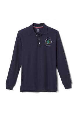 Long Sleeve Piqué Polo