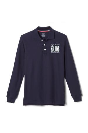 Amplience Product Image with Product code 1009,name  Long Sleeve Piqué Polo  