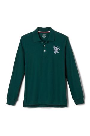 Amplience Product Image with Product code 1009,name  Long Sleeve Piqué Polo  