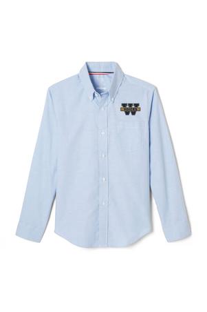 Amplience Product Image with Product code 1017,name  Long Sleeve Oxford Shirt  