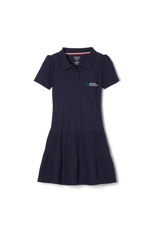 Amplience Product Image with Product code 1354,name  Short Sleeve Ruffle Piqué Polo Dress  