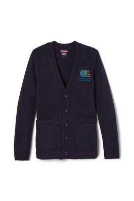 V-Neck Sweater Cardigan