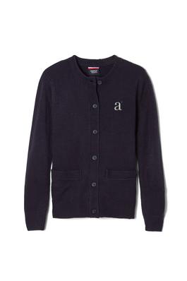 Crewneck Sweater Cardigan