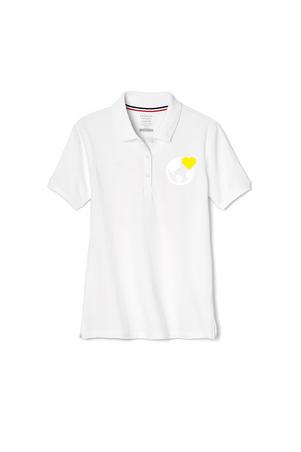 Amplience Product Image with Product code 1403,name  Short Sleeve Fitted Stretch Pique Polo (Feminine Fit)  