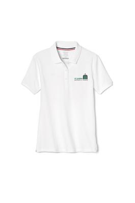 Amplience Product Image with Product code 1403,name  Short Sleeve Fitted Stretch Pique Polo (Feminine Fit)  