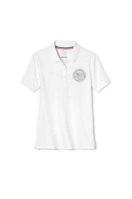Short Sleeve Fitted Stretch Pique Polo (Feminine Fit)