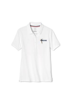 Amplience Product Image with Product code 1403,name  Short Sleeve Fitted Stretch Pique Polo (Feminine Fit)  