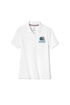 Short Sleeve Fitted Stretch Pique Polo (Feminine Fit)