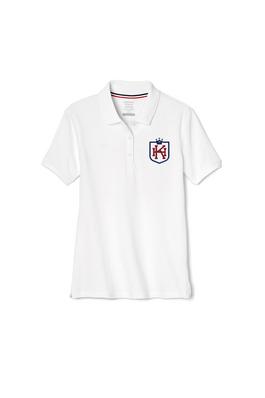 Short Sleeve Fitted Stretch Pique Polo (Feminine Fit)