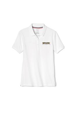 Short Sleeve Fitted Stretch Pique Polo (Feminine Fit)