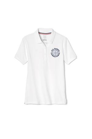 Amplience Product Image with Product code 1403,name  Short Sleeve Fitted Stretch Pique Polo (Feminine Fit)  