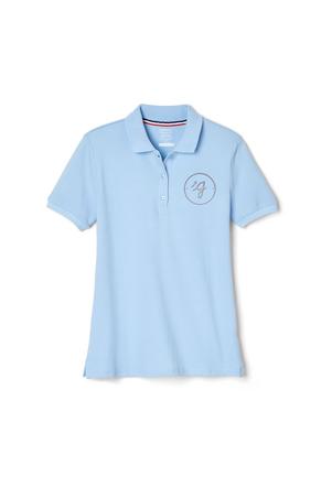 Amplience Product Image with Product code 1403,name  Short Sleeve Fitted Stretch Pique Polo (Feminine Fit)  