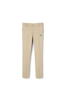 Amplience Product Image with Product code 1417,name  Girls' Slim Fit Stretch Twill Pant  