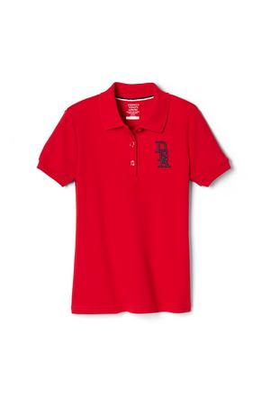 Amplience Product Image with Product code 1467,name  Short Sleeve Fitted Interlock Polo with Picot Collar (Feminine Fit)  